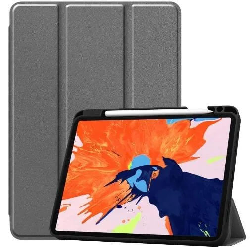 urban commuter style easy snap on design Venture Series Tri-Fold Rugged Case - iPad Pro 12.9"