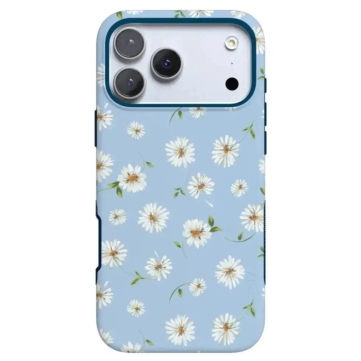 Daisy Daydream | Baby Blue Floral Case Durable Surface Design Comfort Design Layer