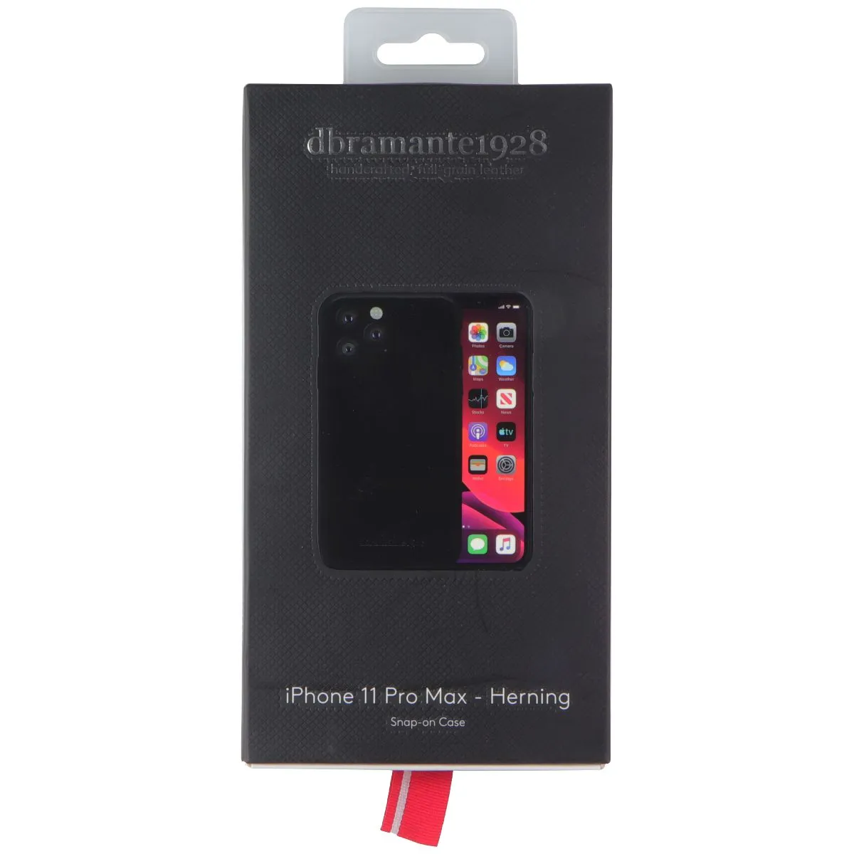 Durable Texture Finish dbramante1928 Herning Snap-On Case for Apple iPhone 11 Pro Max - Black