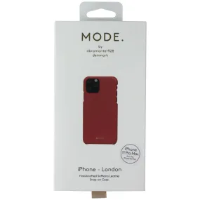 dbramante1928 MODE. London Case for Apple iPhone 11 Pro Max / XS - Rusty Rose Protective Detailing Edge