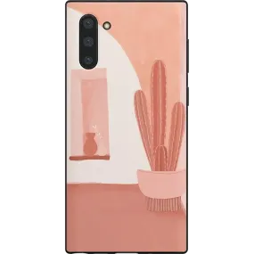 Desert Daze | Peachy Cactus Samsung Case Portable Accessory