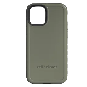 Sporty Design Anti glare Dual Layer Case for Apple iPhone 12 Mini | Olive Drab Green | Fortitude Series