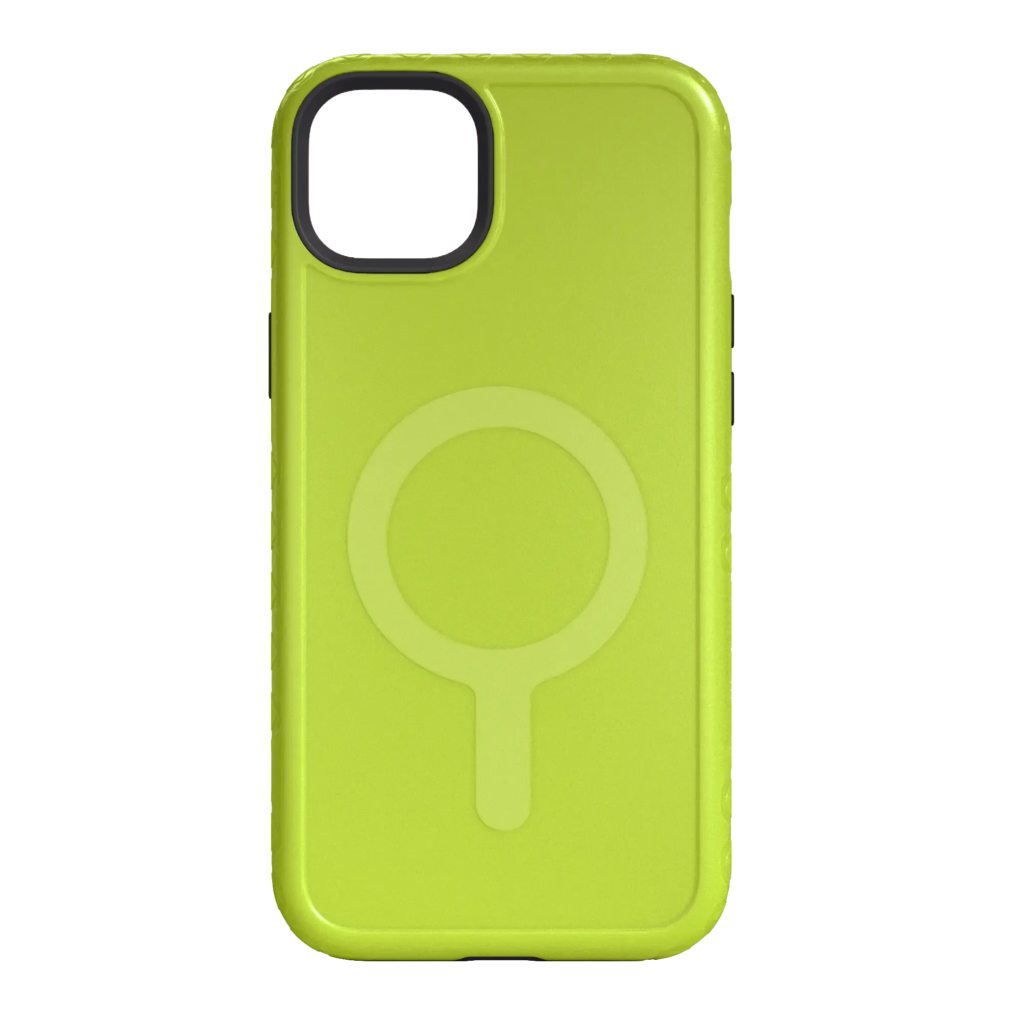 Shock Frame Dual Layer MagSafe Case for Apple iPhone 14 Plus | Electric Lime | Fortitude Series