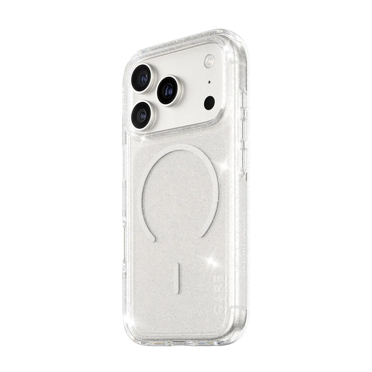 CARE by PanzerGlass? Urban Explorer Case Star Lit w. White MagSafe iPhone 17 Pro Modern Pattern Layer Rugged Outline