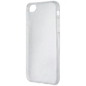 Compact Structure Grip Assist Quikcell Icon Series Case for Apple iPhone SE (2022/2020) - Silver Shimmer