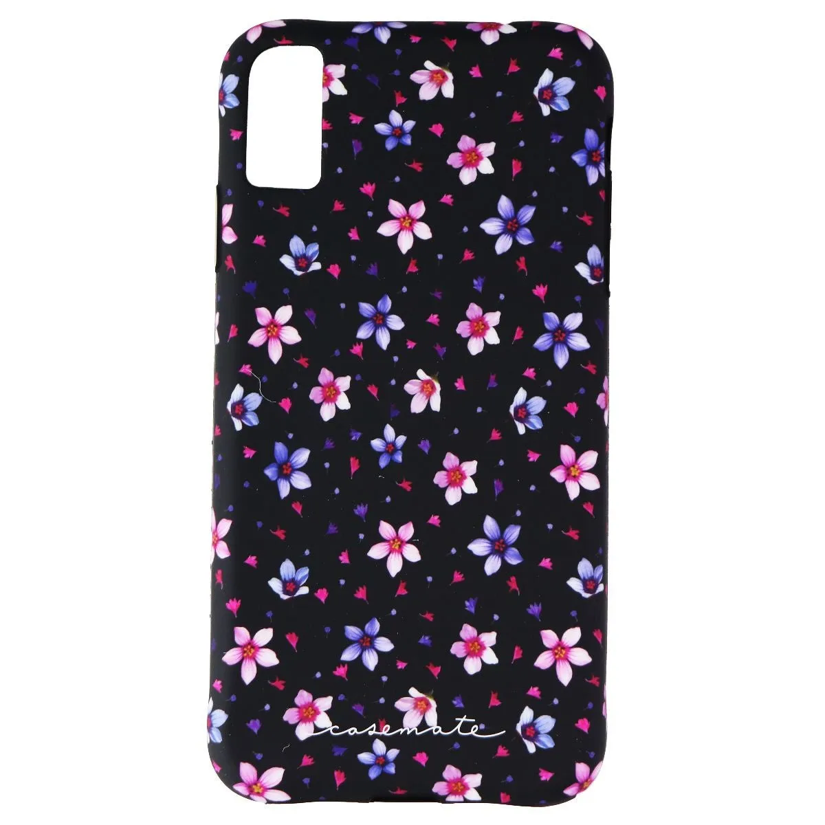 Comfort Grip Smooth Shape Case-Mate Wallpapers Series Hard Case for Apple iPhone Xs Max - Floral Garden