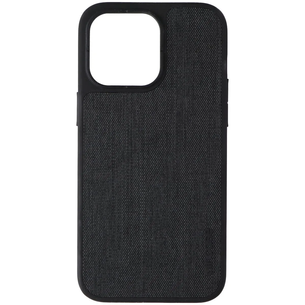 Incase Icon Case for MagSafe for Apple iPhone 15 Pro Max - Woolenex Graphite Modern Design Flexible Grip Texture