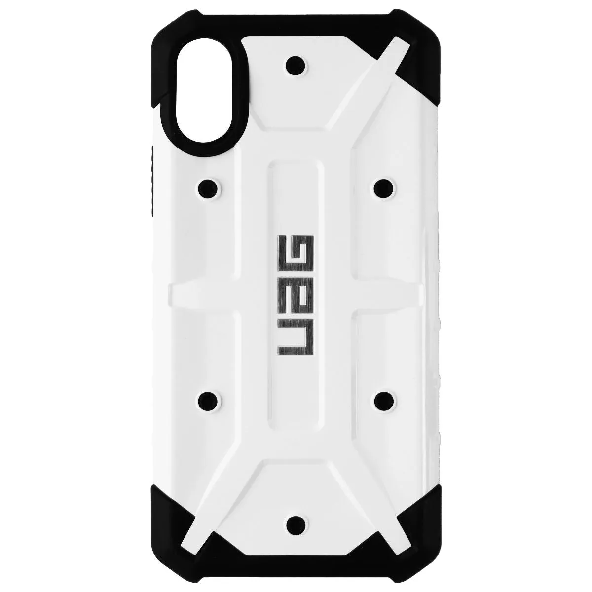 Urban Armor Gear Pathfinder Series Case for Apple iPhone Xs/X - White/Black Anti Slip