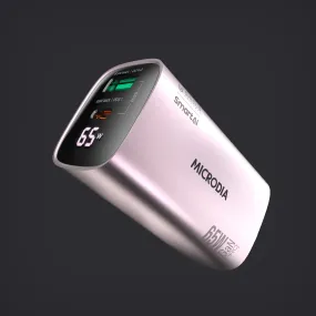 Clear Finish Rugged Build Texture SMARTCube? Vision 65W with Power Display USB-C PD3.1   USB-A