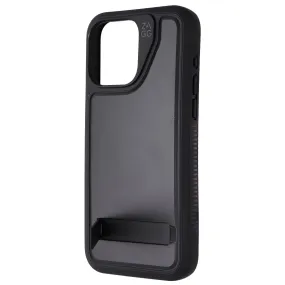 ZAGG Everest Snap Kickstand Case for MagSafe for iPhone 15 Pro Max - Black Edge Reinforced