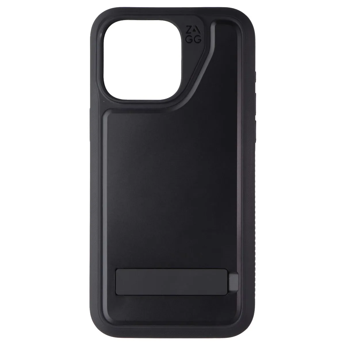 Matte Edge Rugged Frame ZAGG Everest Snap Kickstand Case for MagSafe for iPhone 15 Pro Max - Black