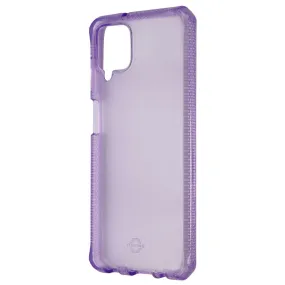 ITSKINS - Spectrum Clear - Designed for Samsung Galaxy A12 - Purple Fashion Edge
