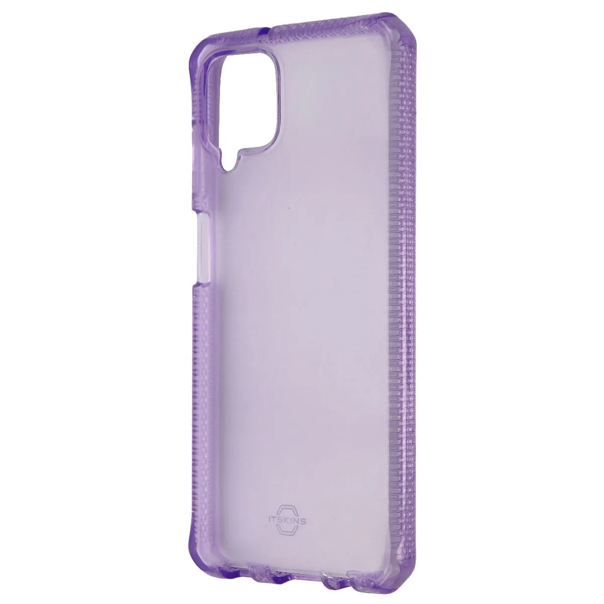 ITSKINS - Spectrum Clear - Designed for Samsung Galaxy A12 - Purple Fashion Edge