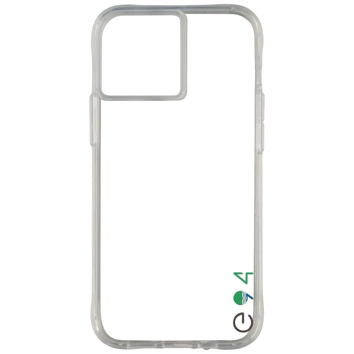 Modern Surface Design Scratch Block Eco94 Eco-Clear Series Case for Apple iPhone 13 Pro Max/12 Pro Max - Clear