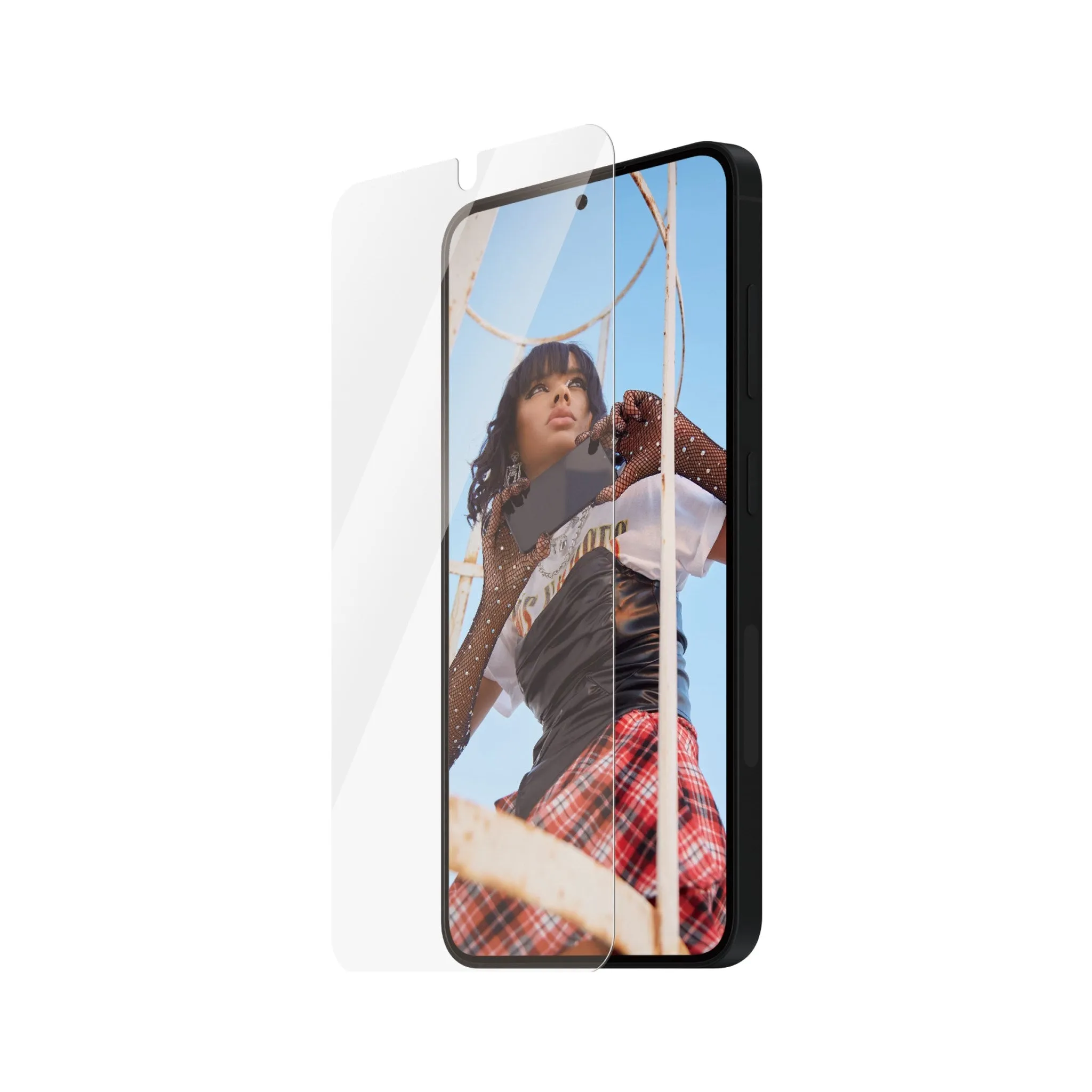 Nano Shield Max SAFE. by PanzerGlass? Screen Protector Samsung Galaxy S25 | S24 | Ultra-Wide Fit w. Aligner