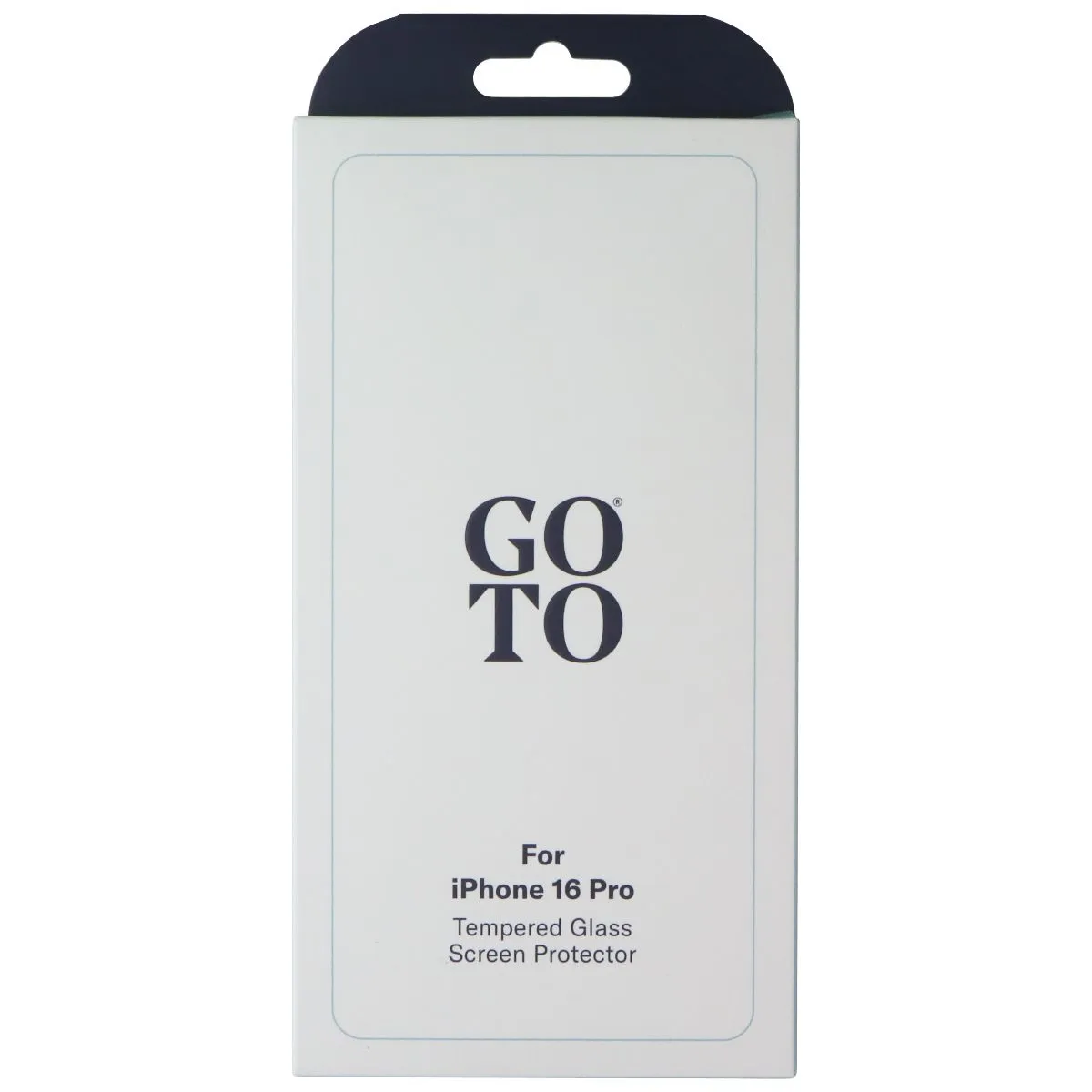 kids tablet screen guard GoTo Tempered Glass Screen Protector for Apple iPhone 16 Pro