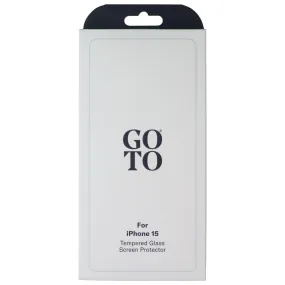 Tablet Screen Guard Plus GoTo Tempered Glass Screen Protector for Apple iPhone 15