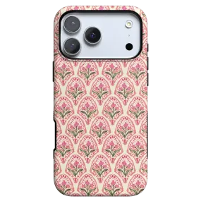 Elegant Armor Grip Layer Tulip Tapestry | Jenna Palek x Casely Case Outdoor Use pad case for conferences