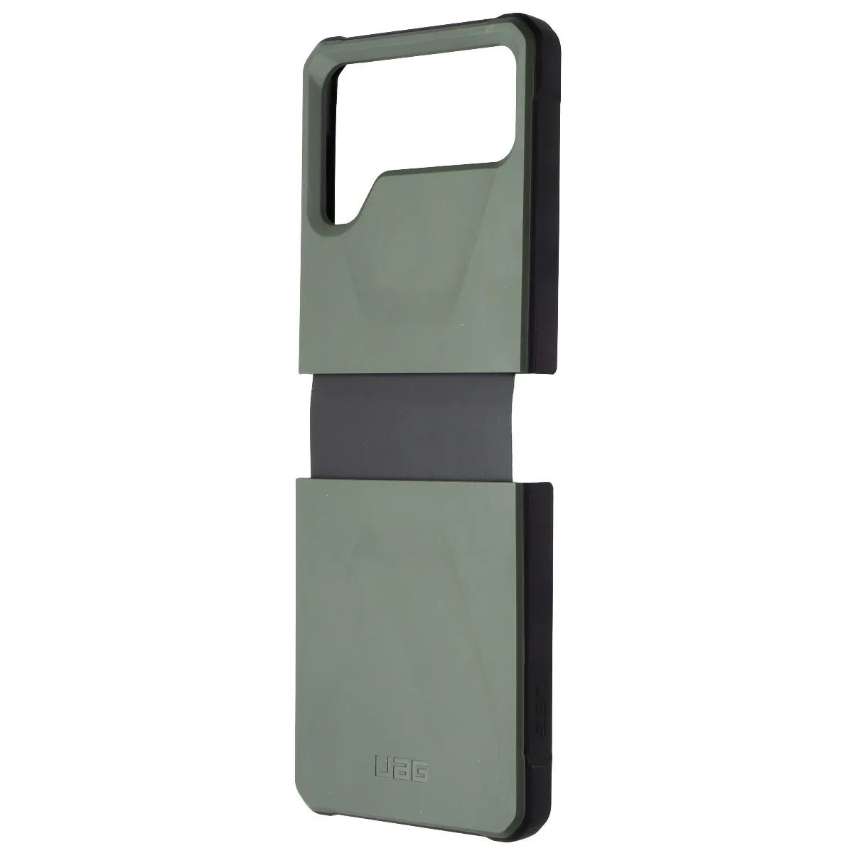 Stylish Grip Texture Urban Armor Gear Civilian Series Case for Samsung Galaxy Z Flip4 5G - Olive