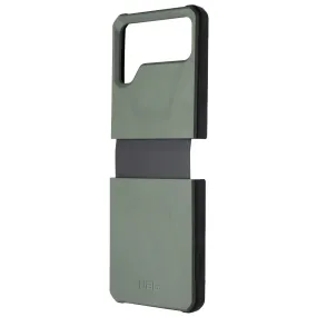 Stylish Grip Texture Urban Armor Gear Civilian Series Case for Samsung Galaxy Z Flip4 5G - Olive