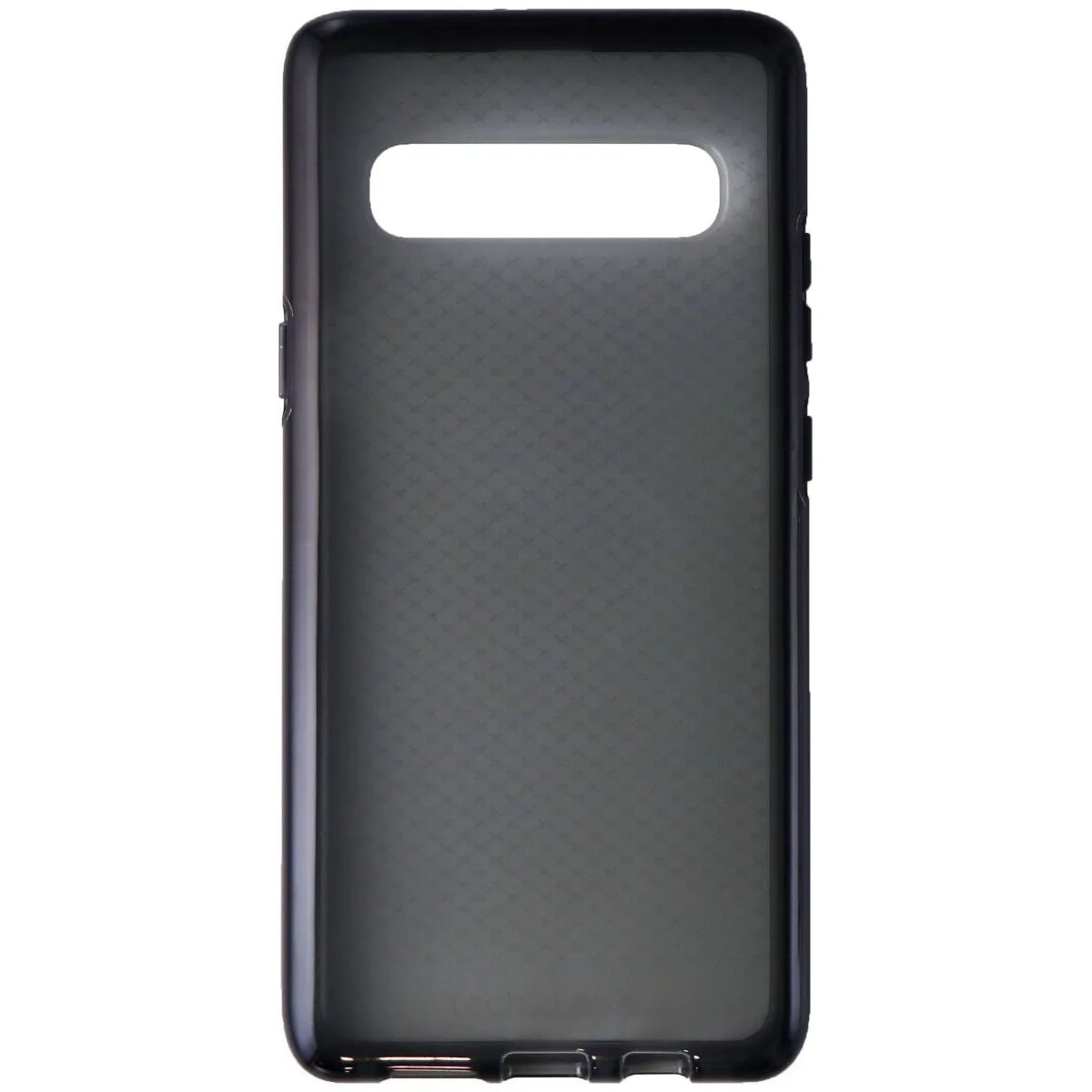 Non Slip Surface Trendy Detailing Tech21 Evo Check Series Gel Case for Samsung Galaxy S10 5G - Smokey Black
