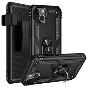 Raider Series Heavy-Duty Belt Clip Case - iPhone 14 & iPhone 13 - CP00131 Travel Ready Water Resistant