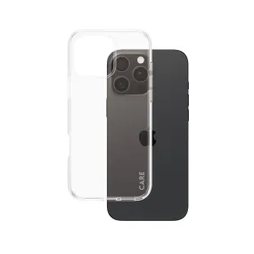 CARE by PanzerGlass? Urban Combat Case Transparent iPhone 16 Pro Max Soft Protection Edge