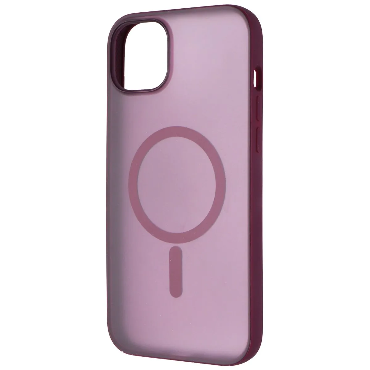 Vivid Finish Verizon Slim Sustainable Case with MagSafe for iPhone 14 Plus - Zinfandel (Pink)