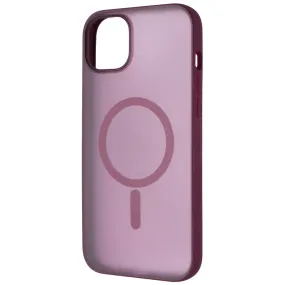 Vivid Finish Verizon Slim Sustainable Case with MagSafe for iPhone 14 Plus - Zinfandel (Pink)