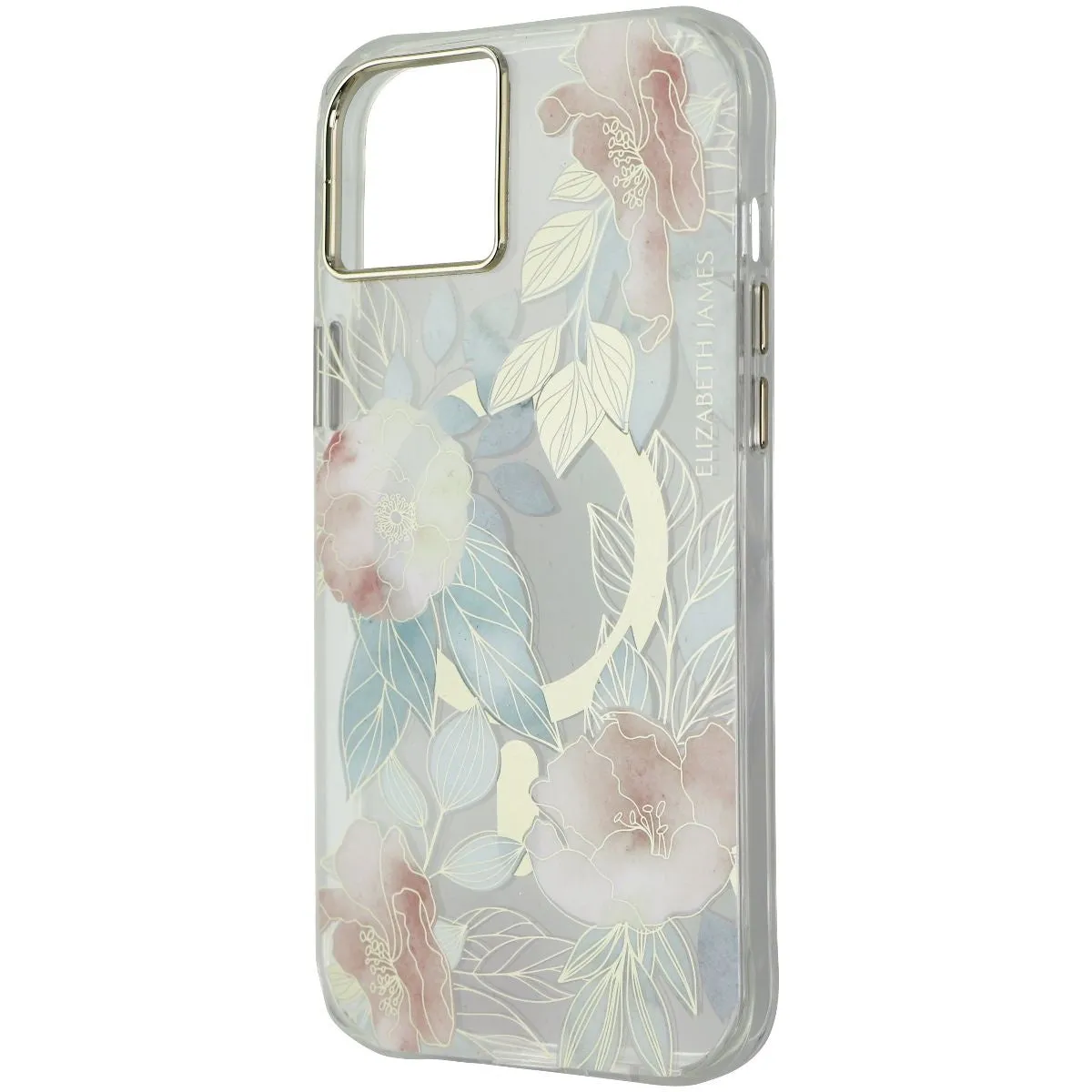 Premium Touch Elizabeth James Case for MagSafe for Apple iPhone 14 Plus - Blooms in Bordeaux