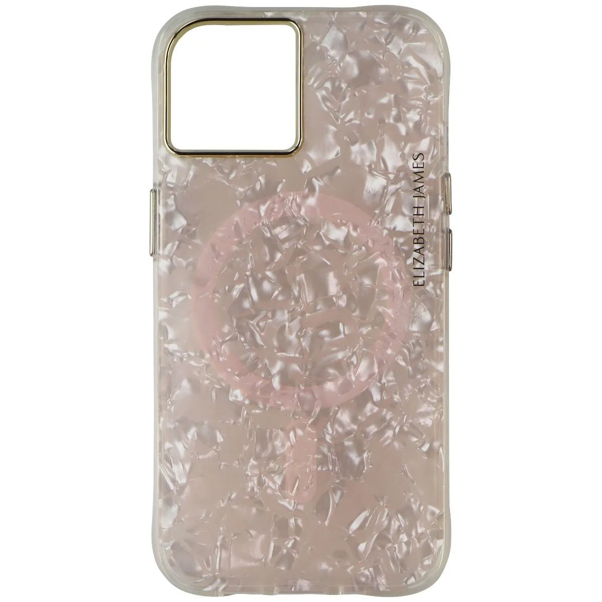 Ultra light Stylish Surface Design Elizabeth James Case for MagSafe for iPhone 14/13 - Rose Acetate