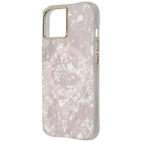 Elizabeth James Case for MagSafe for iPhone 14/13 - Rose Acetate Comfort Shape Portable Grip