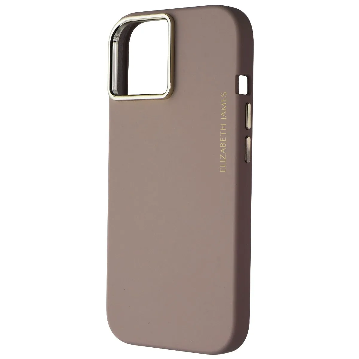 Hard Shell Elizabeth James Silicone Case for MagSafe for Apple iPhone 15 / 14 / 13 - Taupe