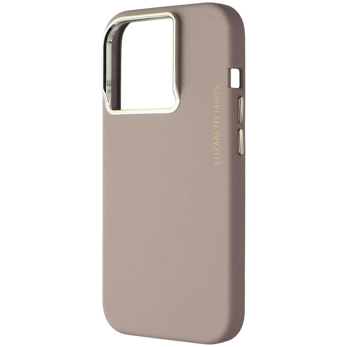 Elizabeth James Silicone Case for MagSafe for Apple iPhone 15 Pro - Taupe High strength Durable Design Texture