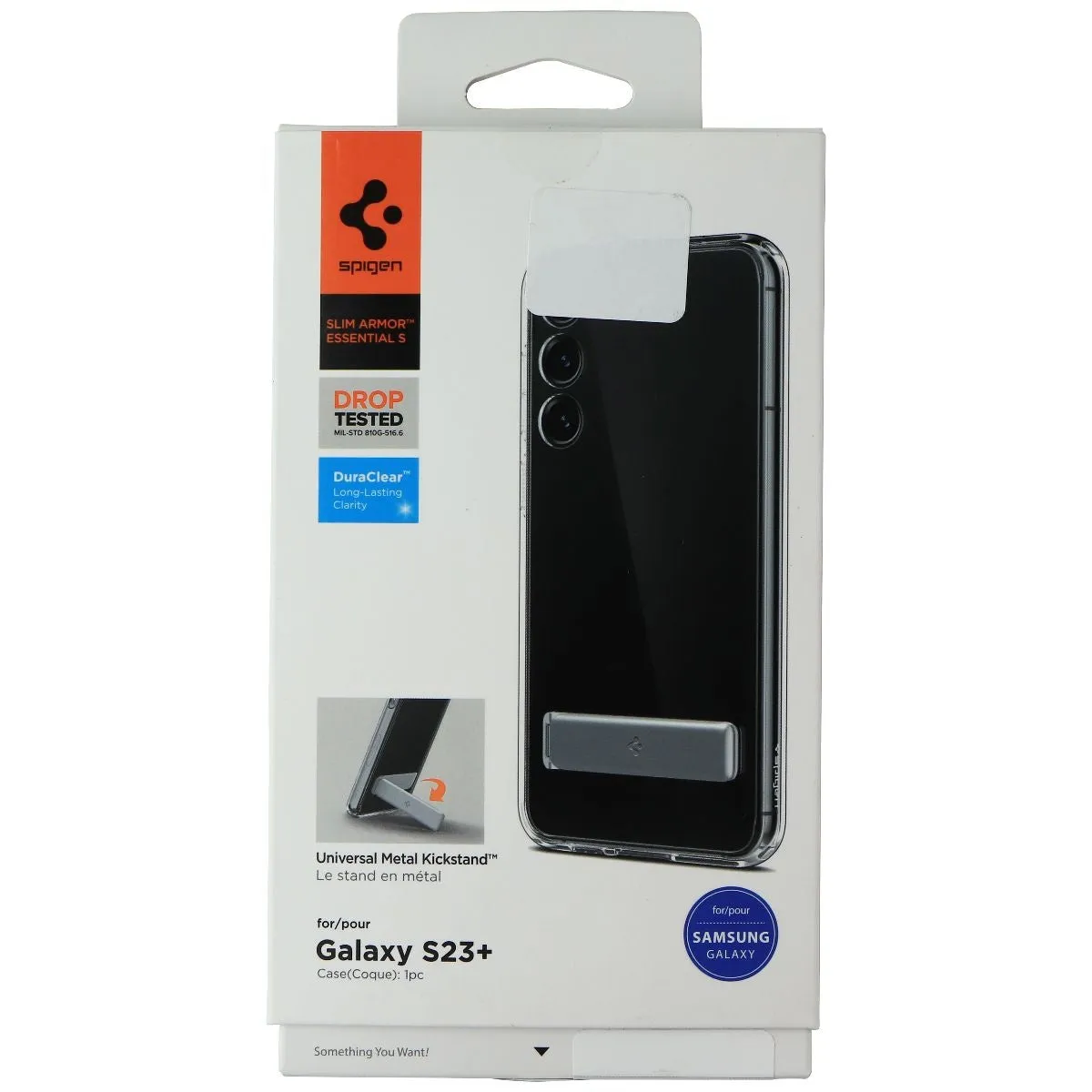 Spigen Slim Armor Essential S Case for Samsung Galaxy S23  (Plus) - Clear Luxury Look