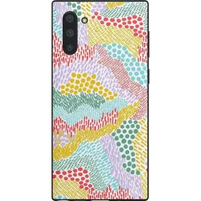 Color Me Happy | Pattern Colorblock Samsung Case Refined Texture