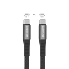 Elegant Accent MICRODIA ExeCable? Shoelace PD60W USB-C to USB-C Charge & Sync Cable