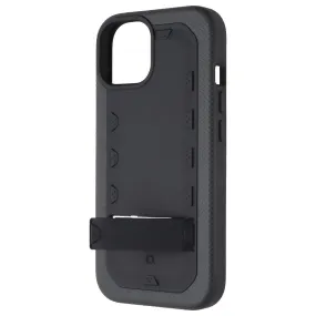 Sport Inspired Quikcell Grand Advocate Two-Layer Kickstand Case for Apple iPhone 15 - Black