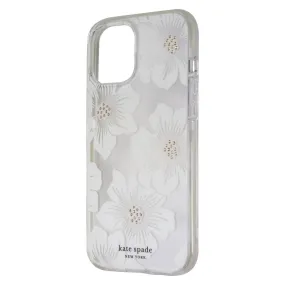 Protective Detailing Edge Kate Spade Defensive Hardshell Case for iPhone 12 Pro Max - Hollyhock Clear