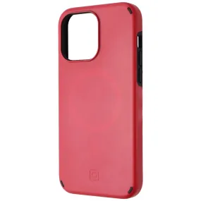 Incipio Duo Series Case for MagSafe for Apple iPhone 14 Pro Max - Scarlet Red Flexible Feel Frosted surface