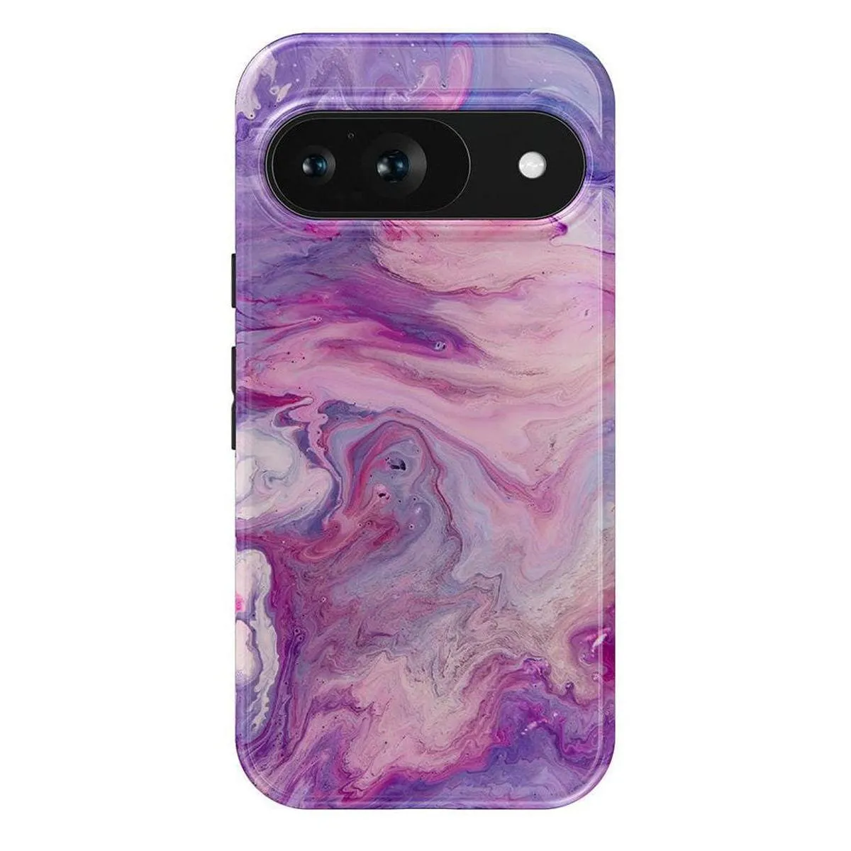 Tie Dying Over You | Purple Marble Google Pixel Case Rugged Grip