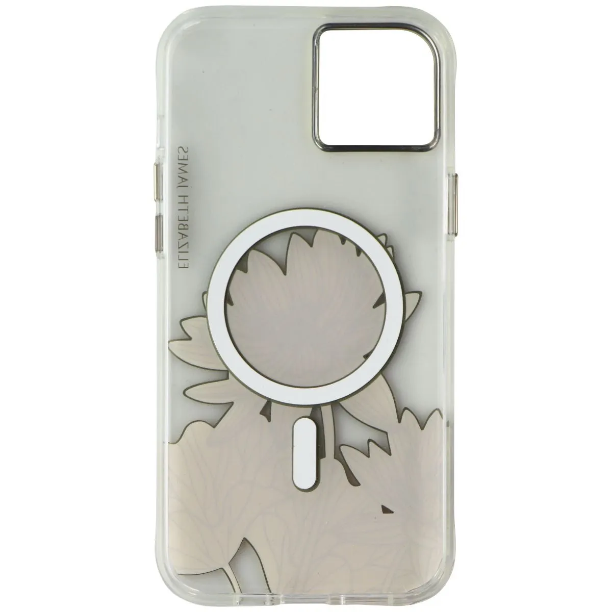 Case-Mate Elizabeth James Case for MagSafe for iPhone 14 Plus - Dahlia a-la Slim Design Minimal Look
