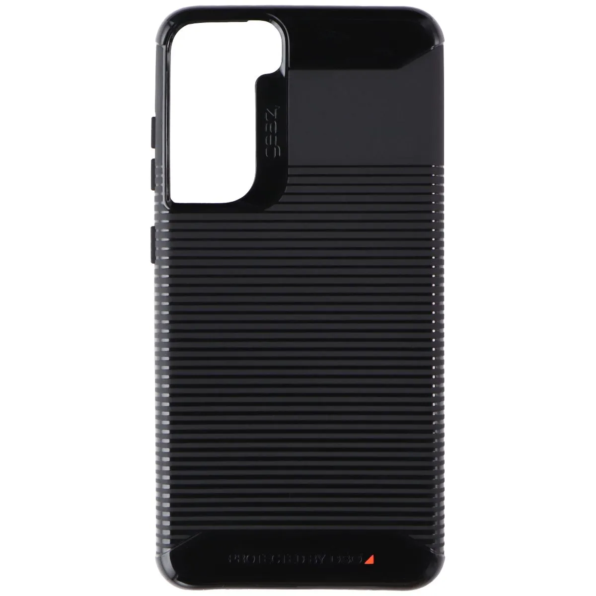 ZAGG Gear4 Havana Series Flexible Case for Samsung Galaxy S21 FE 5G - Black Smooth Look Texture Smooth Pattern