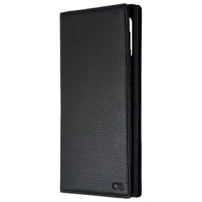 Case-Mate Genuine Leather Wallet Folio Case for Galaxy (Note10 ) - Black Minimal Aesthetic Touch
