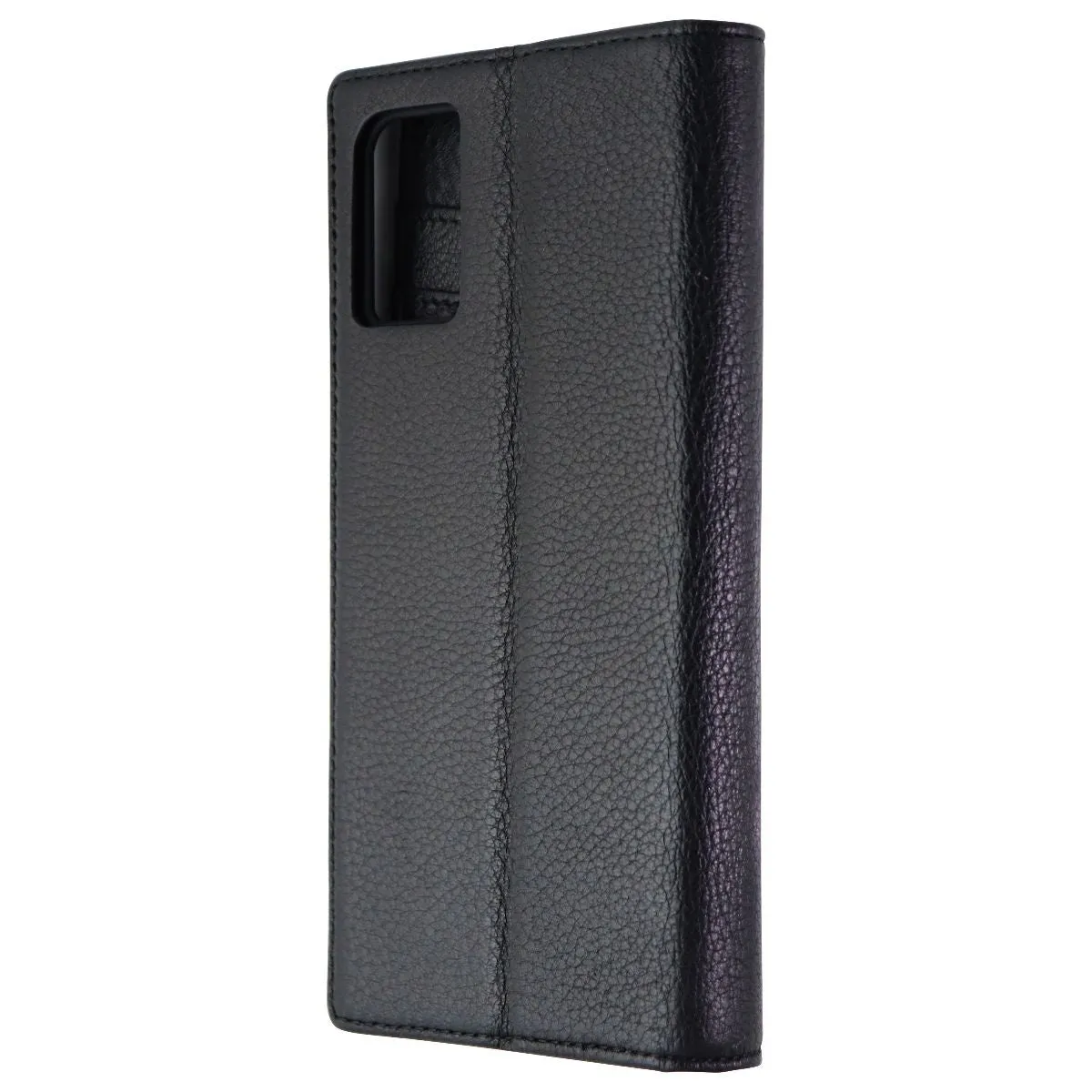 Casual Design Enhanced grip Case-Mate Genuine Leather Wallet Folio Case for Galaxy (Note10 ) - Black