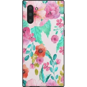 Modern Layer Out And About | Light Pink Floral Samsung Case