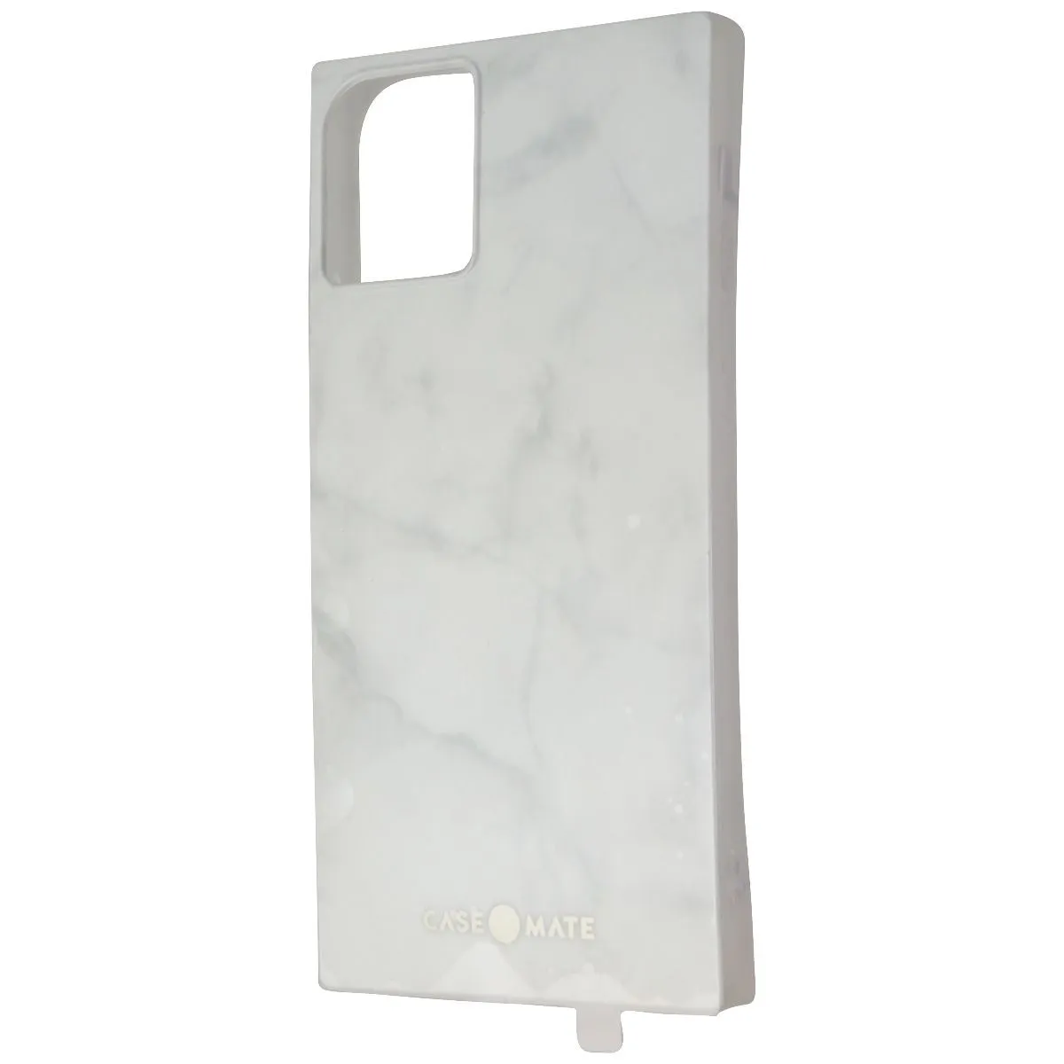 Premium Protection Minimal Shield Texture Case-Mate BLOX Rectangular Case for iPhone 11 & iPhone XR - White Marble