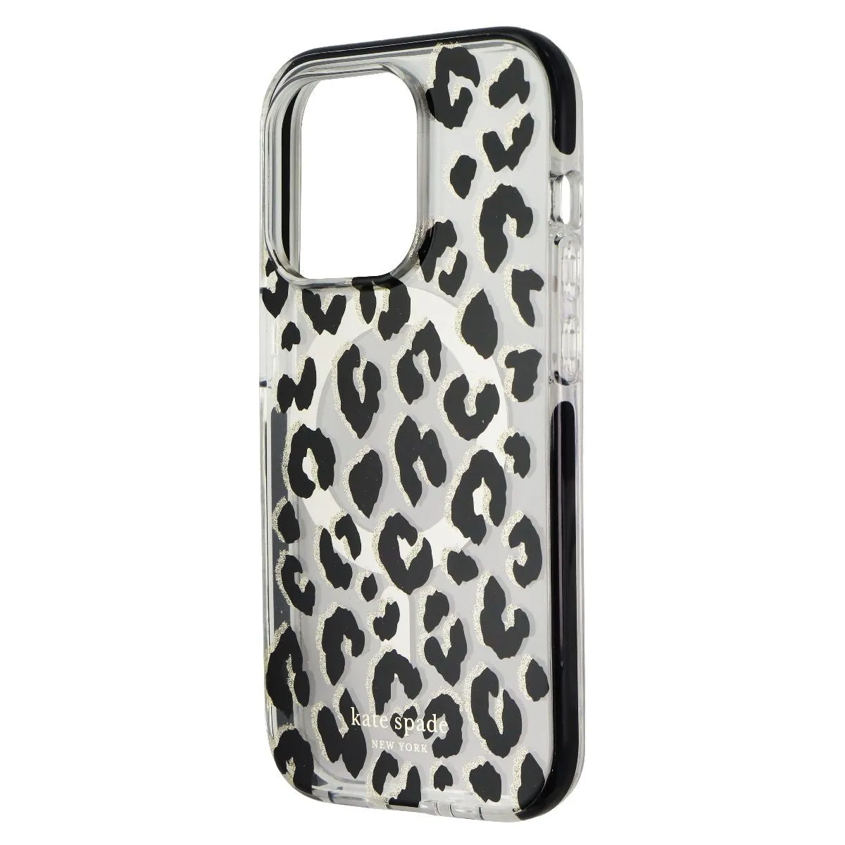 Slim Design Kate Spade Defensive Hardshell Case for MagSafe for iPhone 14 Pro - City Leopard
