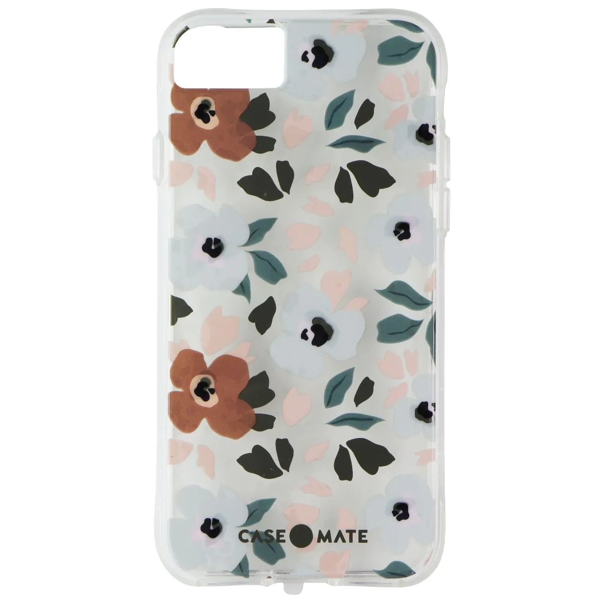 Case-Mate Print Series Case for Apple iPhone SE (3rd/2nd Gen) - Painted Floral Stylish Aesthetic Soft Finish