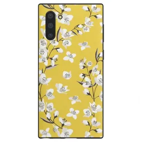 Sleek Build Floral Forest | Yellow Cherry Blossom Floral Samsung Case